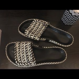 Isabel Marant Etoile ‘Enki’ slide sandal 38